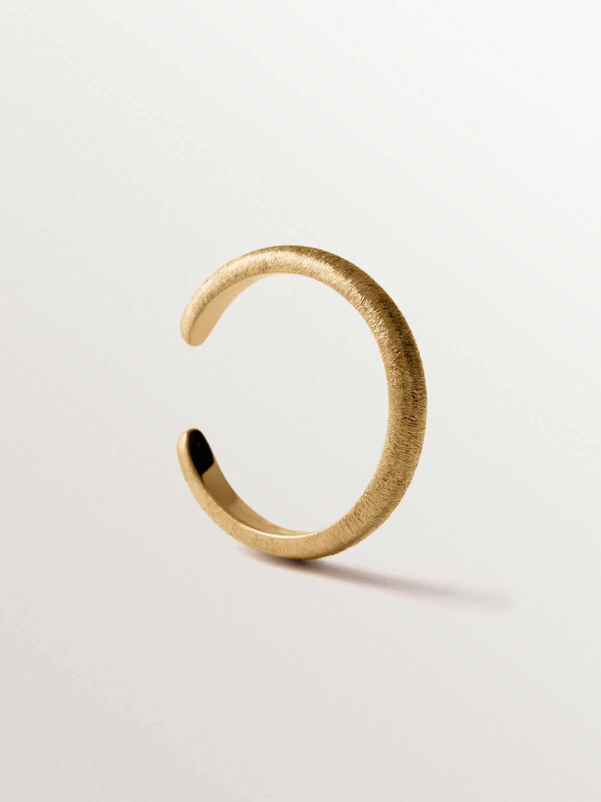 Toe ring de plata 925 bañada en oro amarillo de 18K