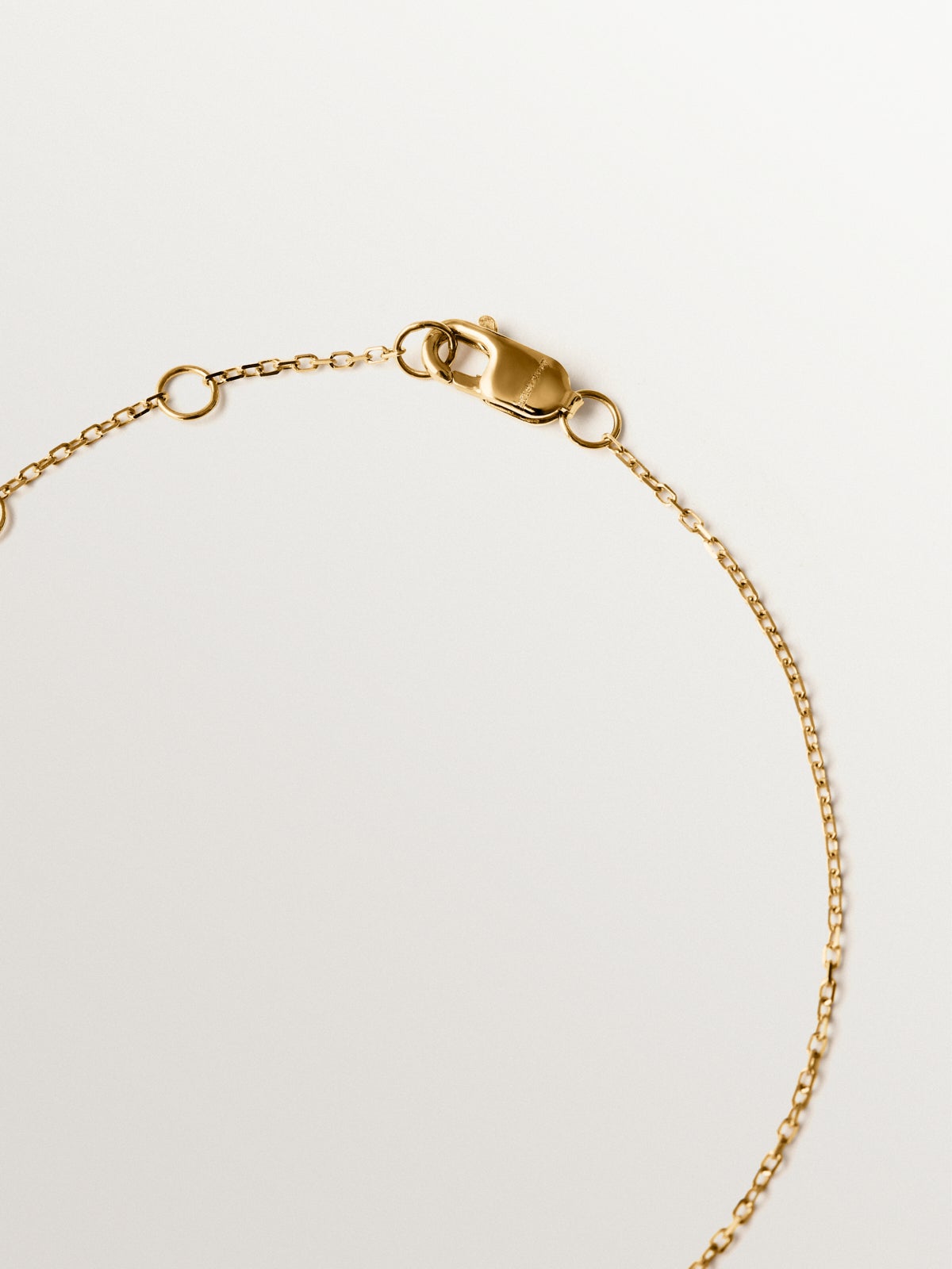 Pulsera de oro blanco y amarillo de 9K con diamantes