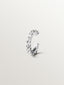 Pendiente earcuff de plata 925 con topacios blancos