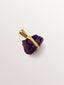 Charm piedra de nacimiento Febrero con amatista