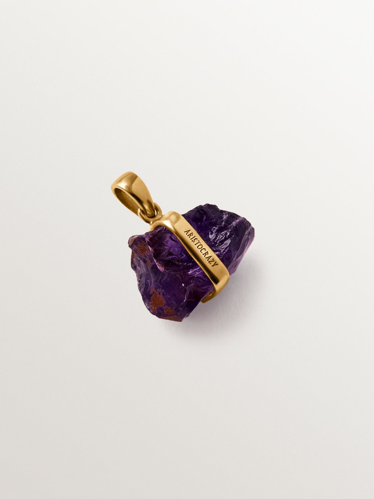 Charm piedra de nacimiento Febrero con amatista