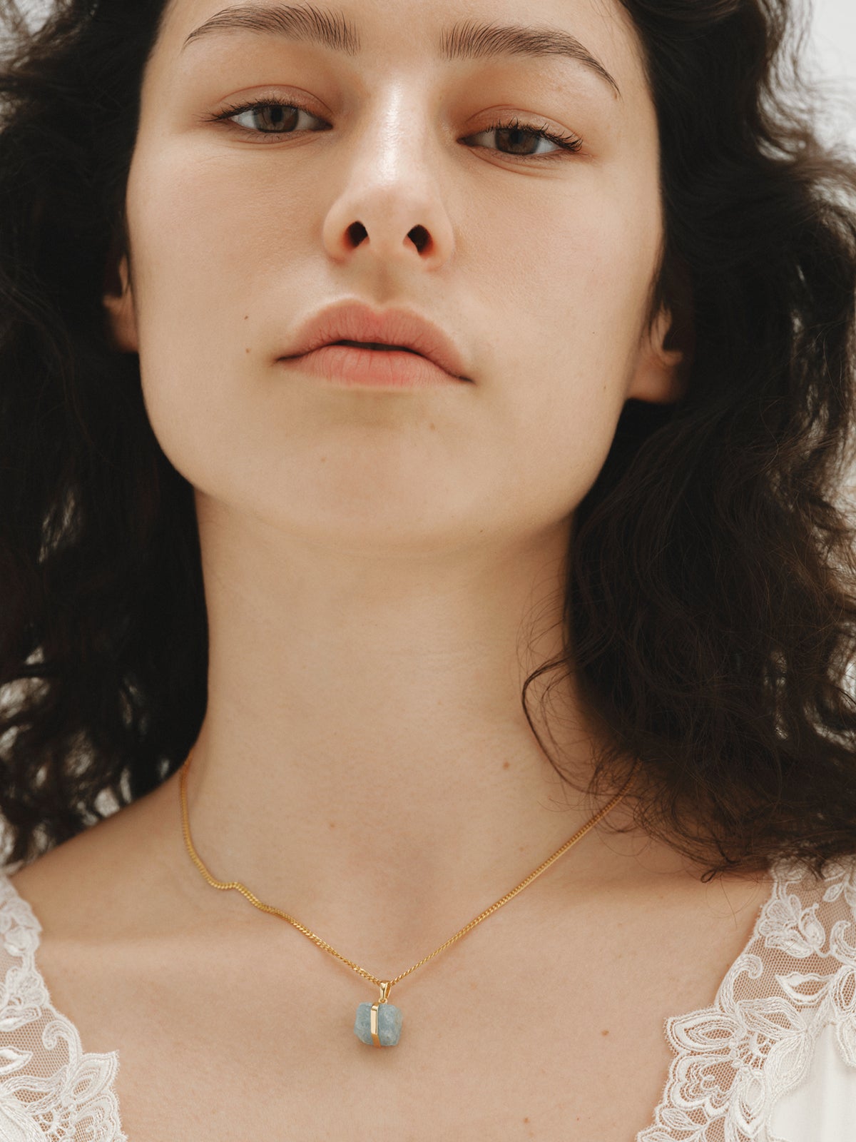 Charm piedra de nacimiento Marzo con aguamarina