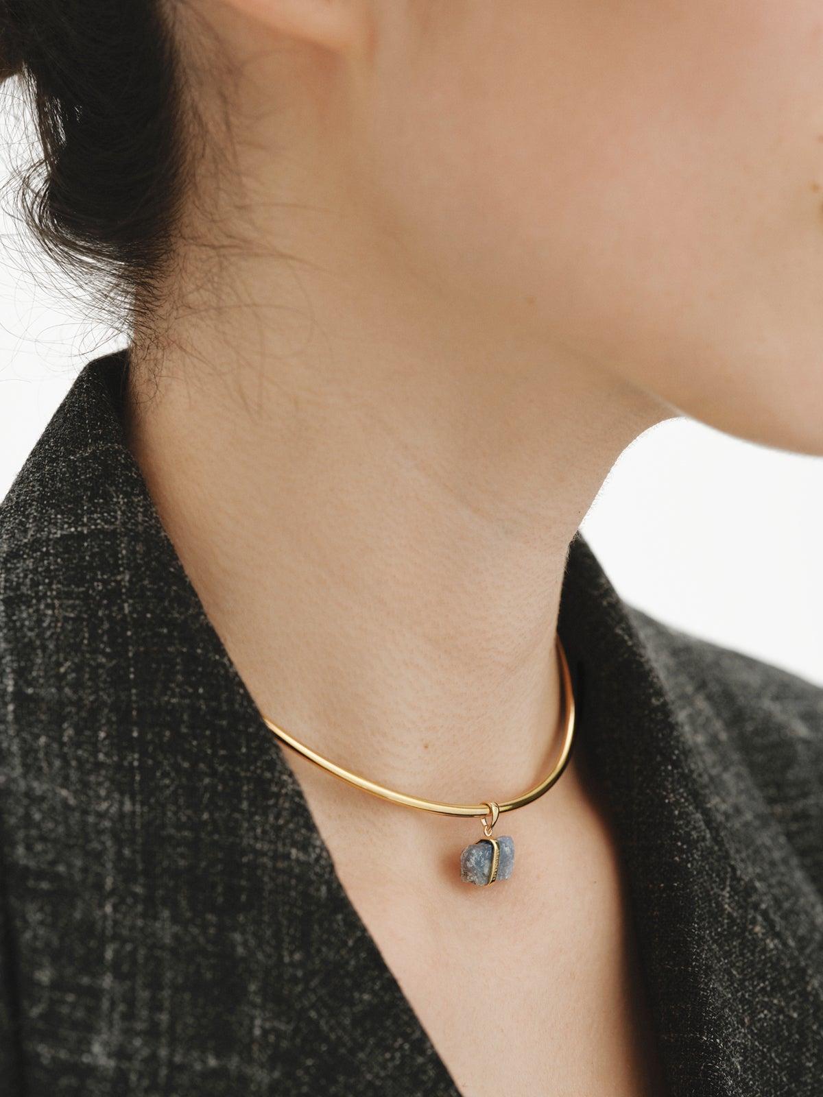 Charm piedra de nacimiento Septiembre con zafiro azul