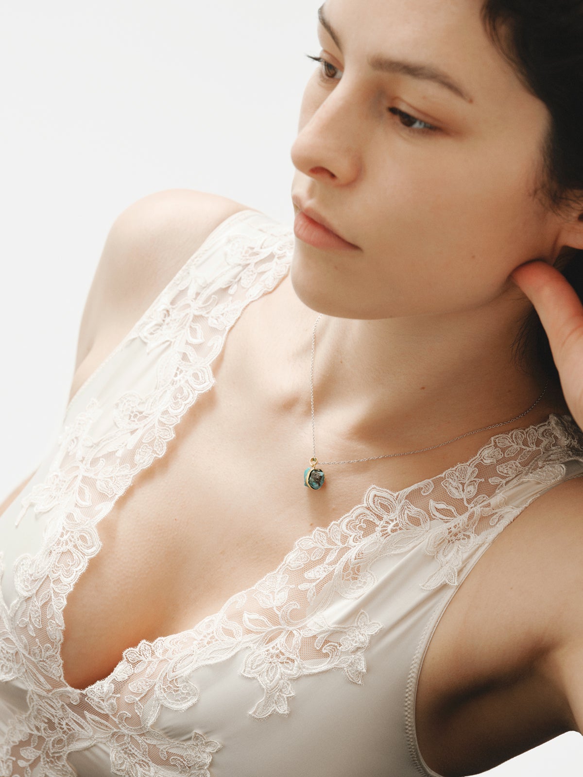 Charm piedra de nacimiento Diciembre  con turquesa azul