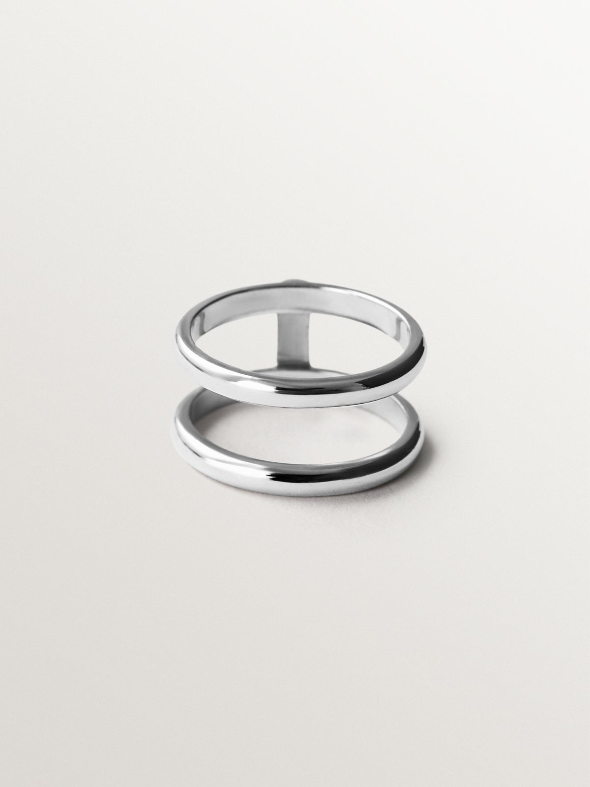 Anillo doble de plata 925