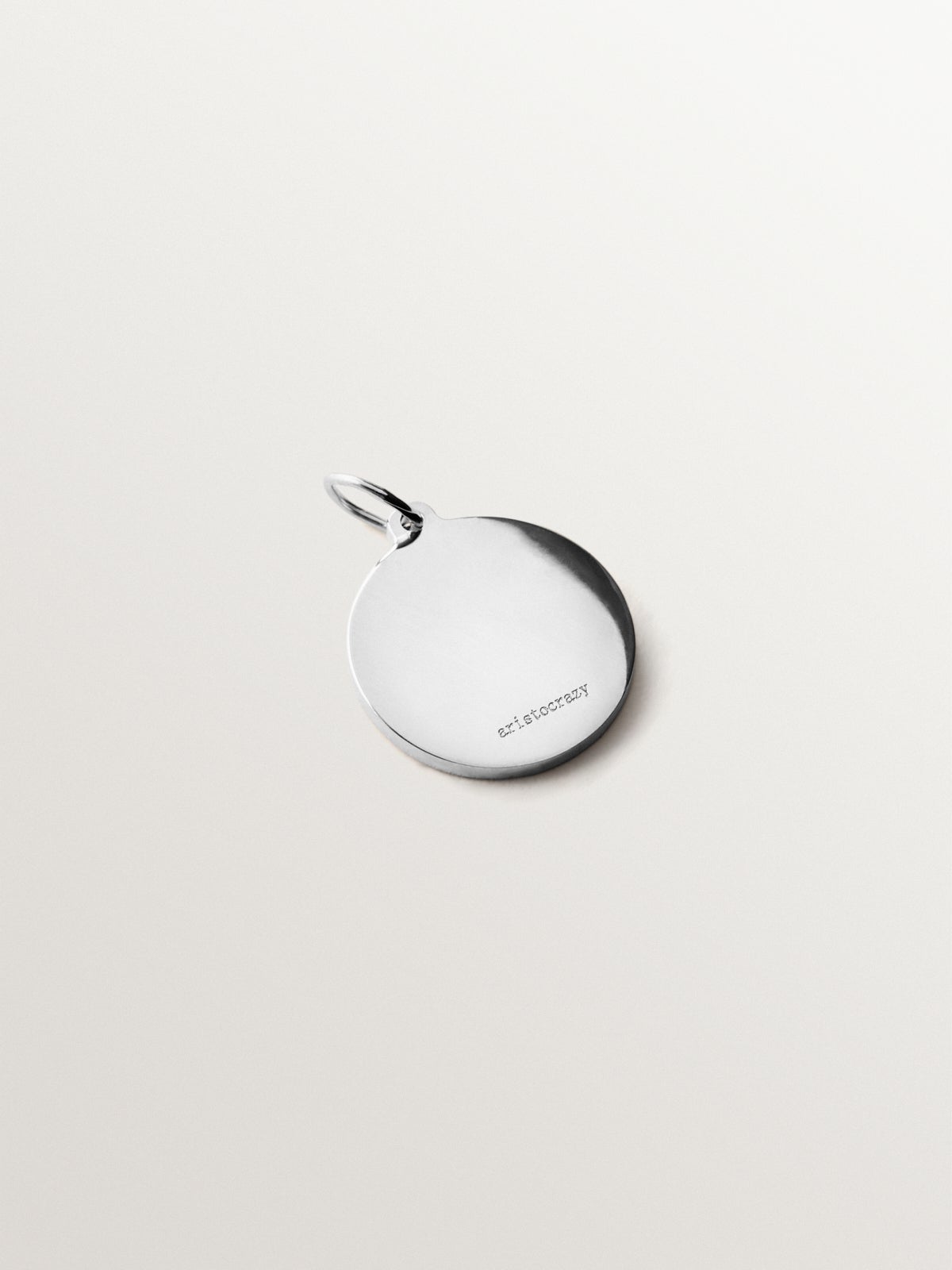 Charm personalizable de plata 925