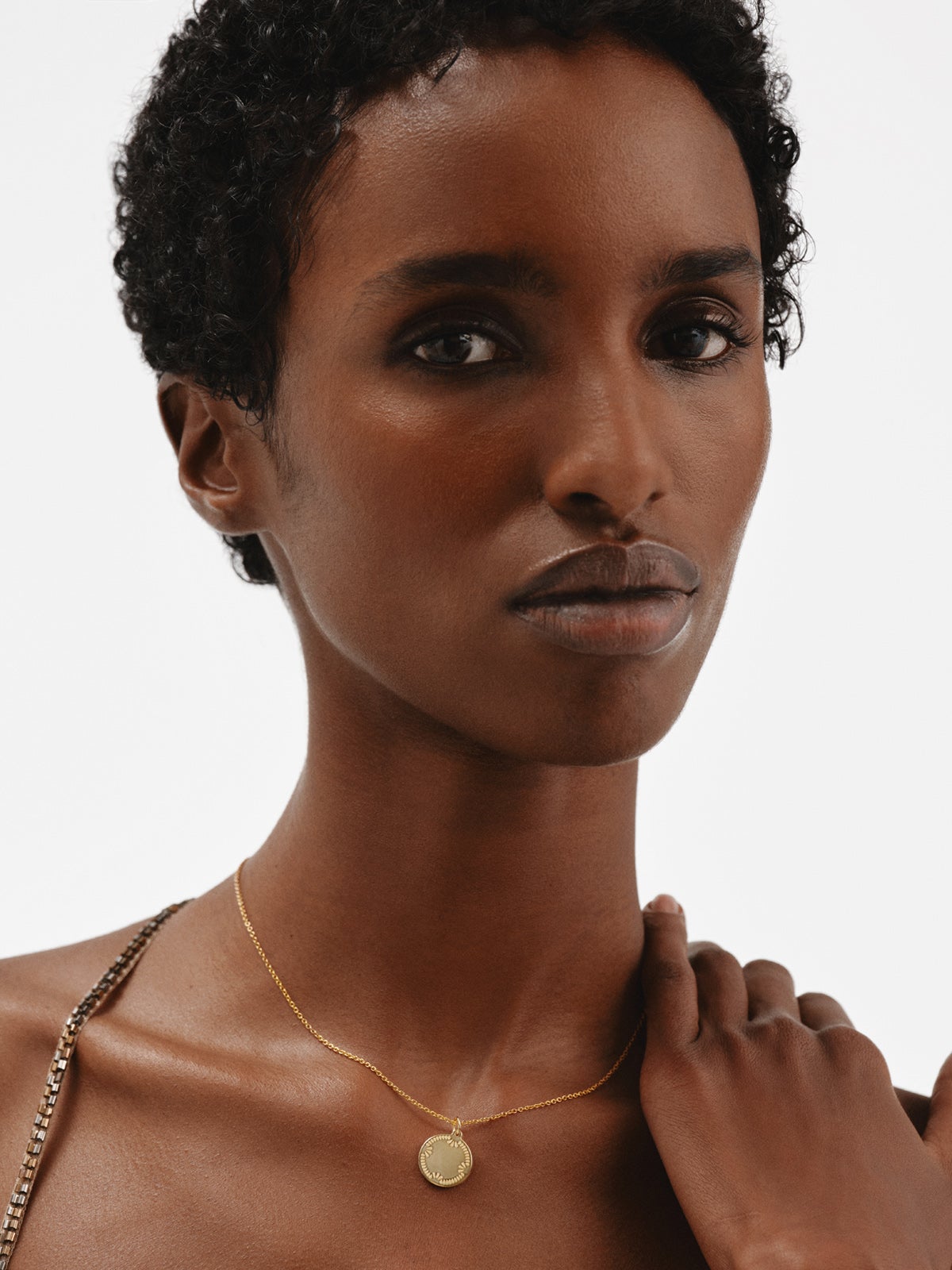 Charm personalizable de plata 925 bañada en oro de 18K