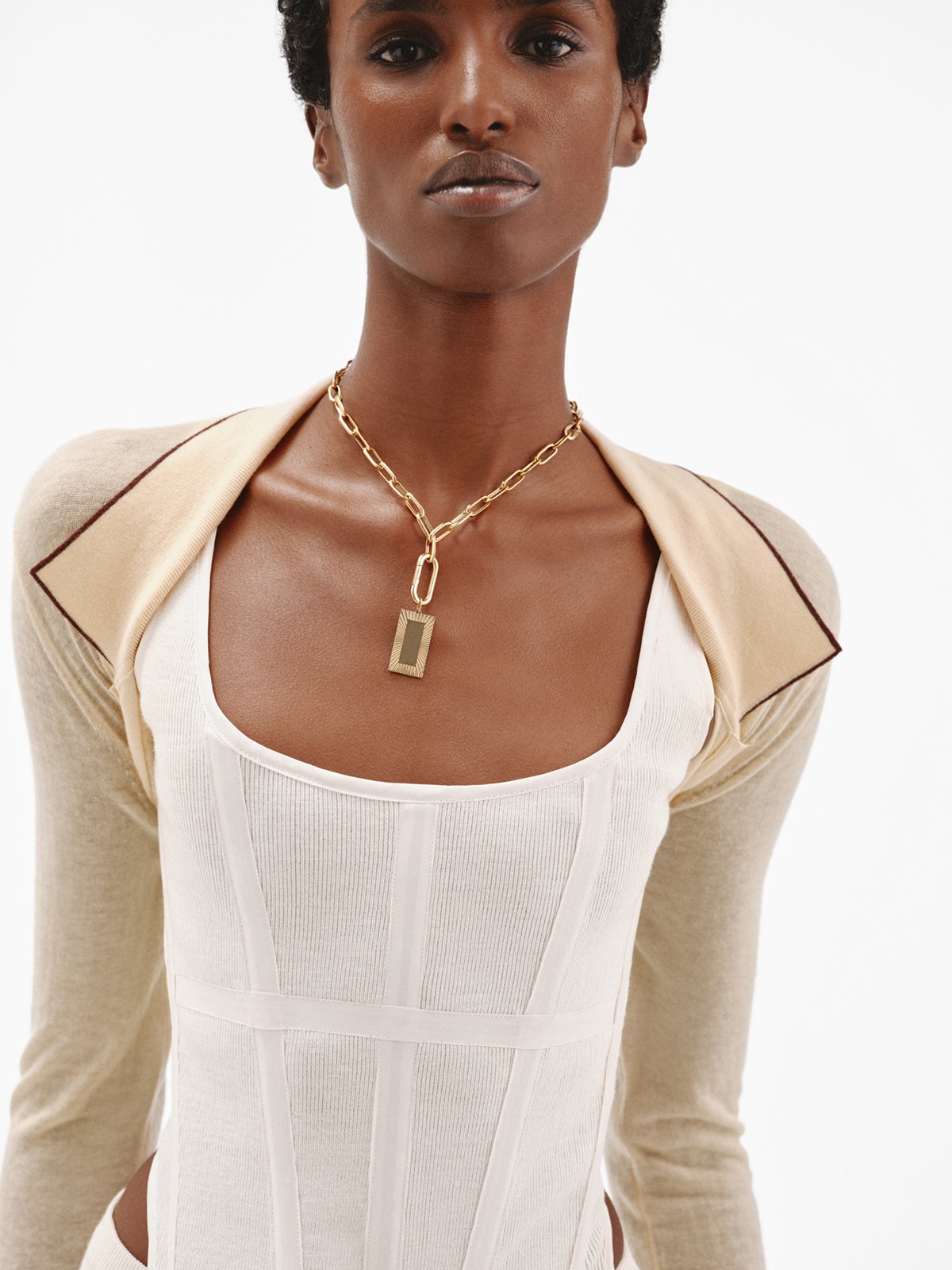 Charm personalizable de plata 925 bañada en oro de 18K