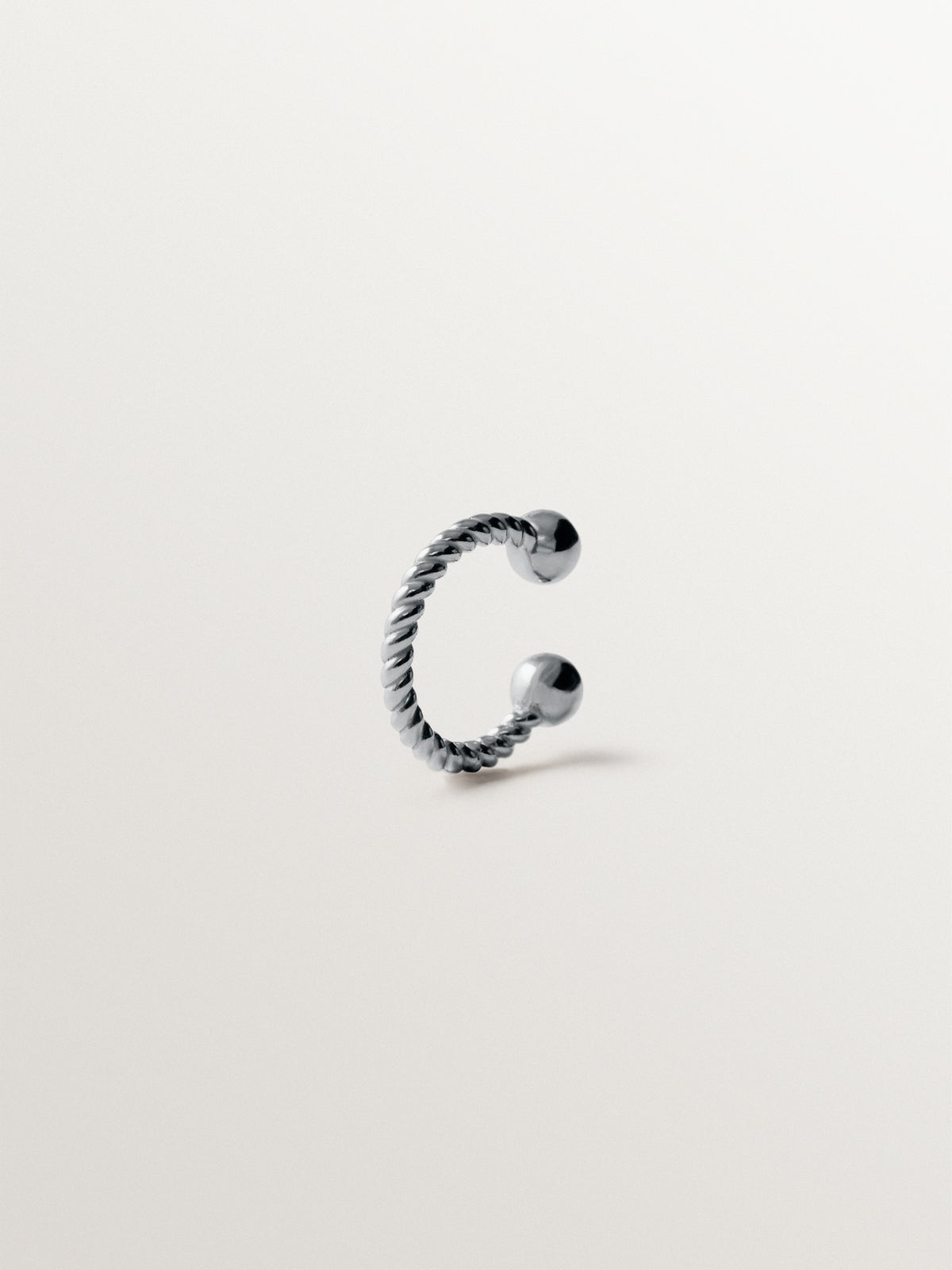 Earcuff gallonado de plata 925