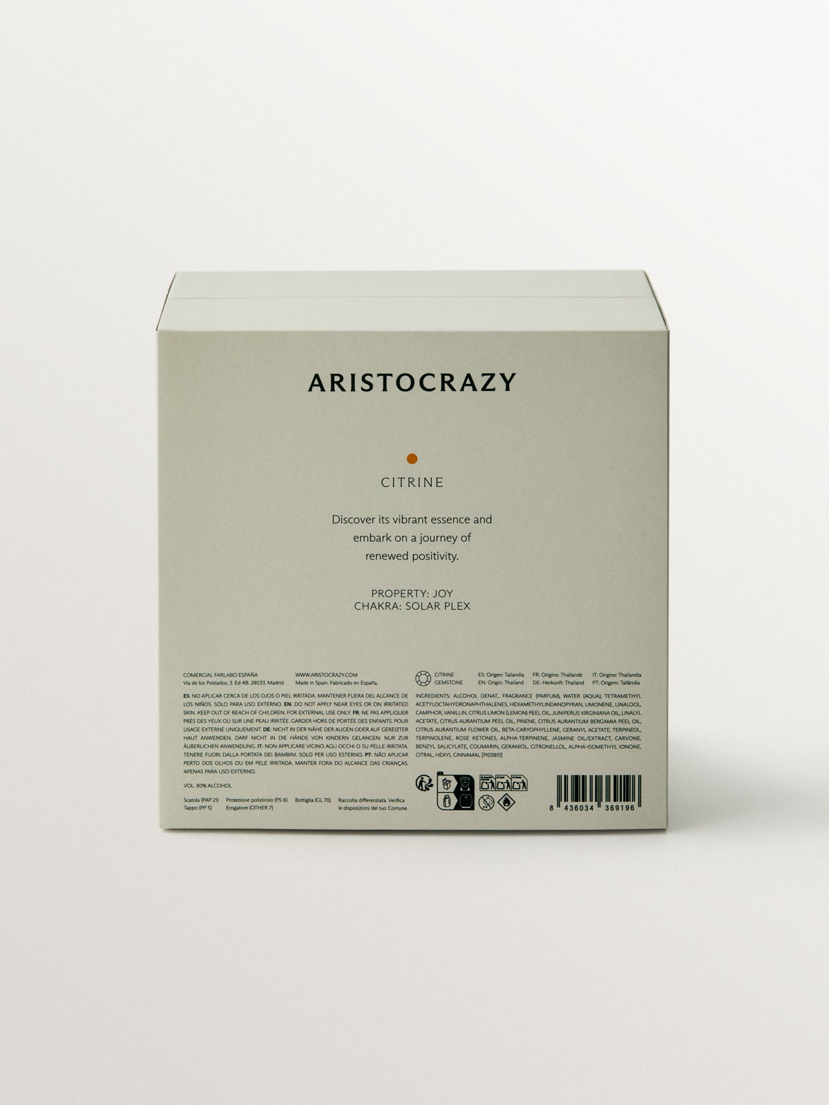 Citrine Eau de parfum 100ml