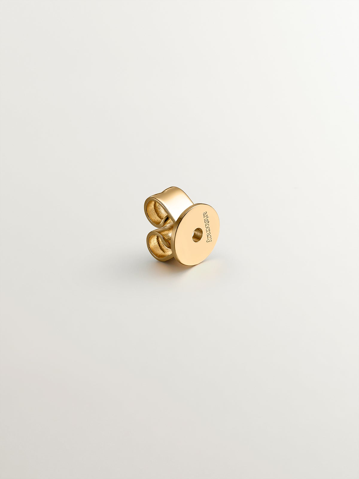 Presión para cierre estilo mariposa en oro amarillo de 18K