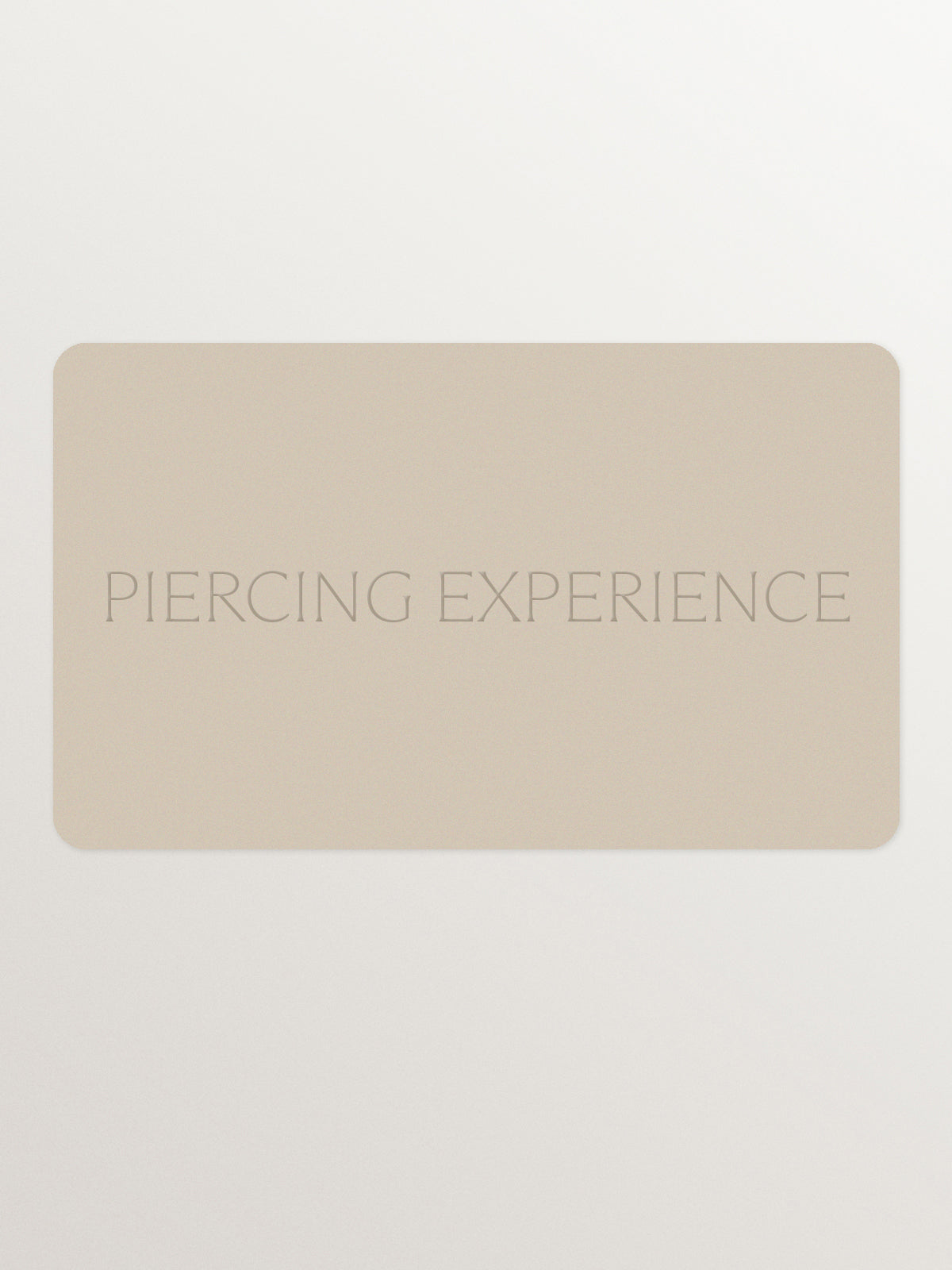 Bono Piercing Experience 350€