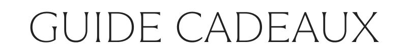 Guide Cadeaux Aristocrazy