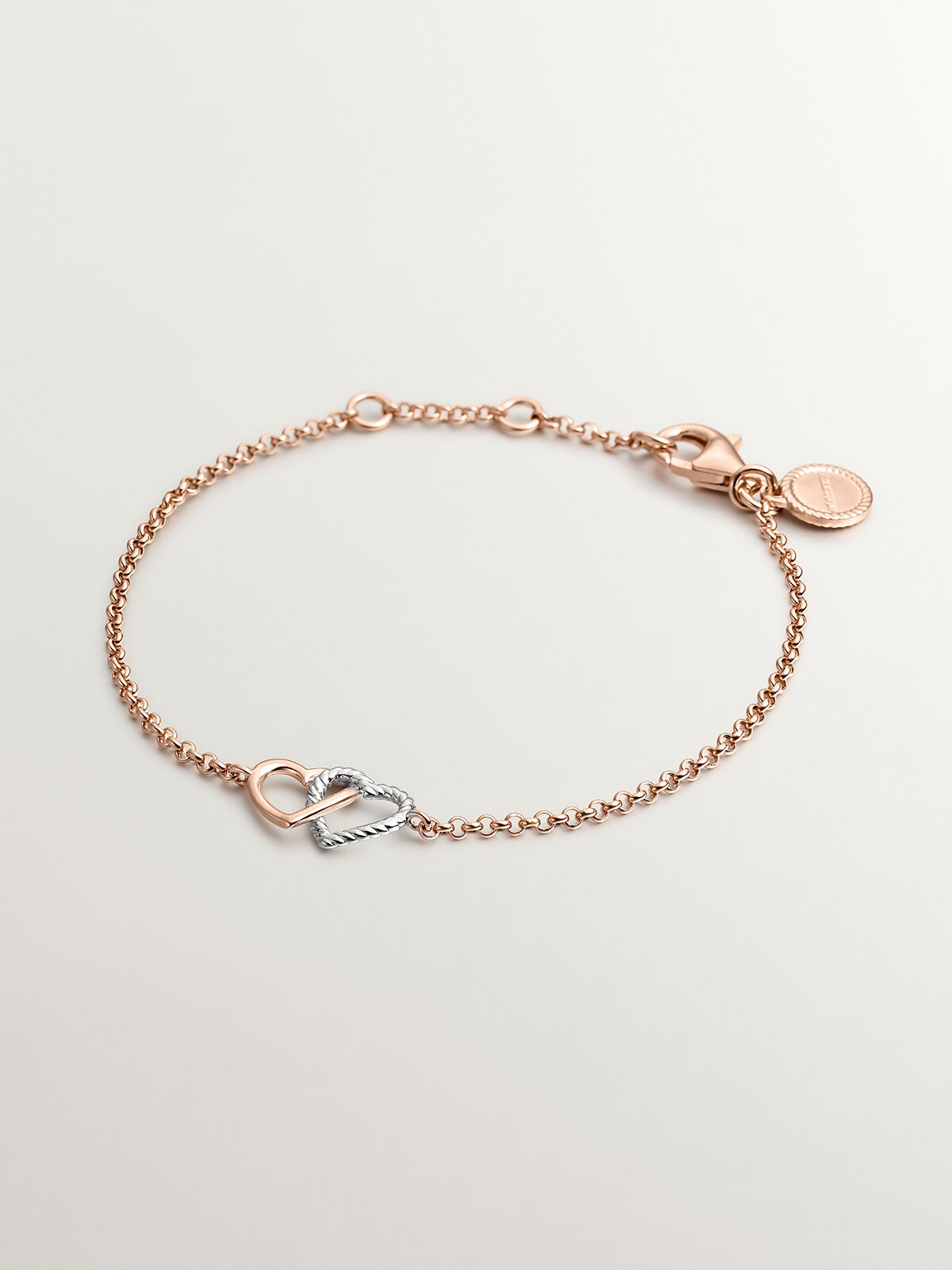 925 rose gold bracelet deals