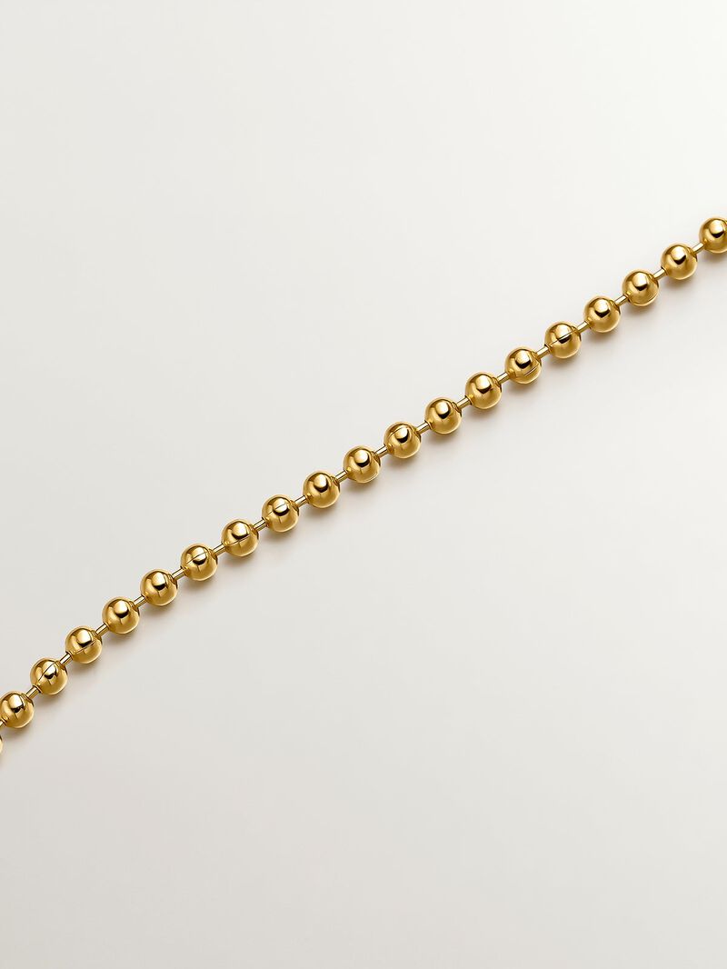 925 silver necklace bathed in 18k yellow gold with purple amethyst and pink agate image number 4