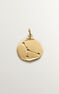 Charm cáncer plata recubierta oro  , J04780-02-CAN