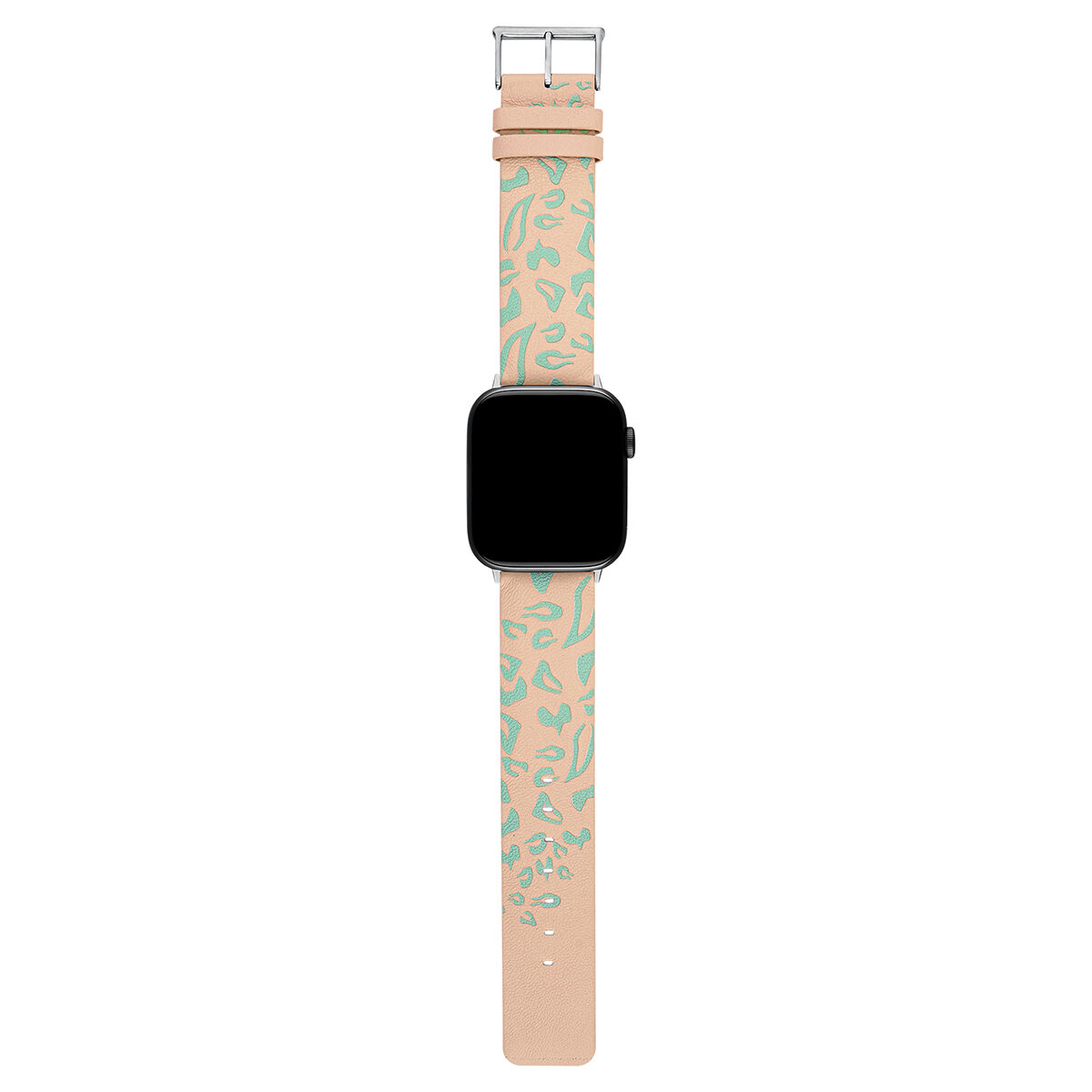 Apple Watch bracelet cuir animal print¬†, IWSTRAP-PLA-P, hi-res
