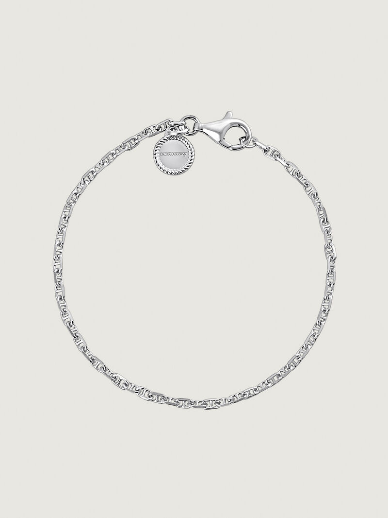 925 Silver Link Bracelet image number 0