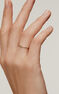 Anillo solitario esmeralda oro 9 kt, J04068-02-EM