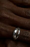 Bague croisée en argent, J05227-01