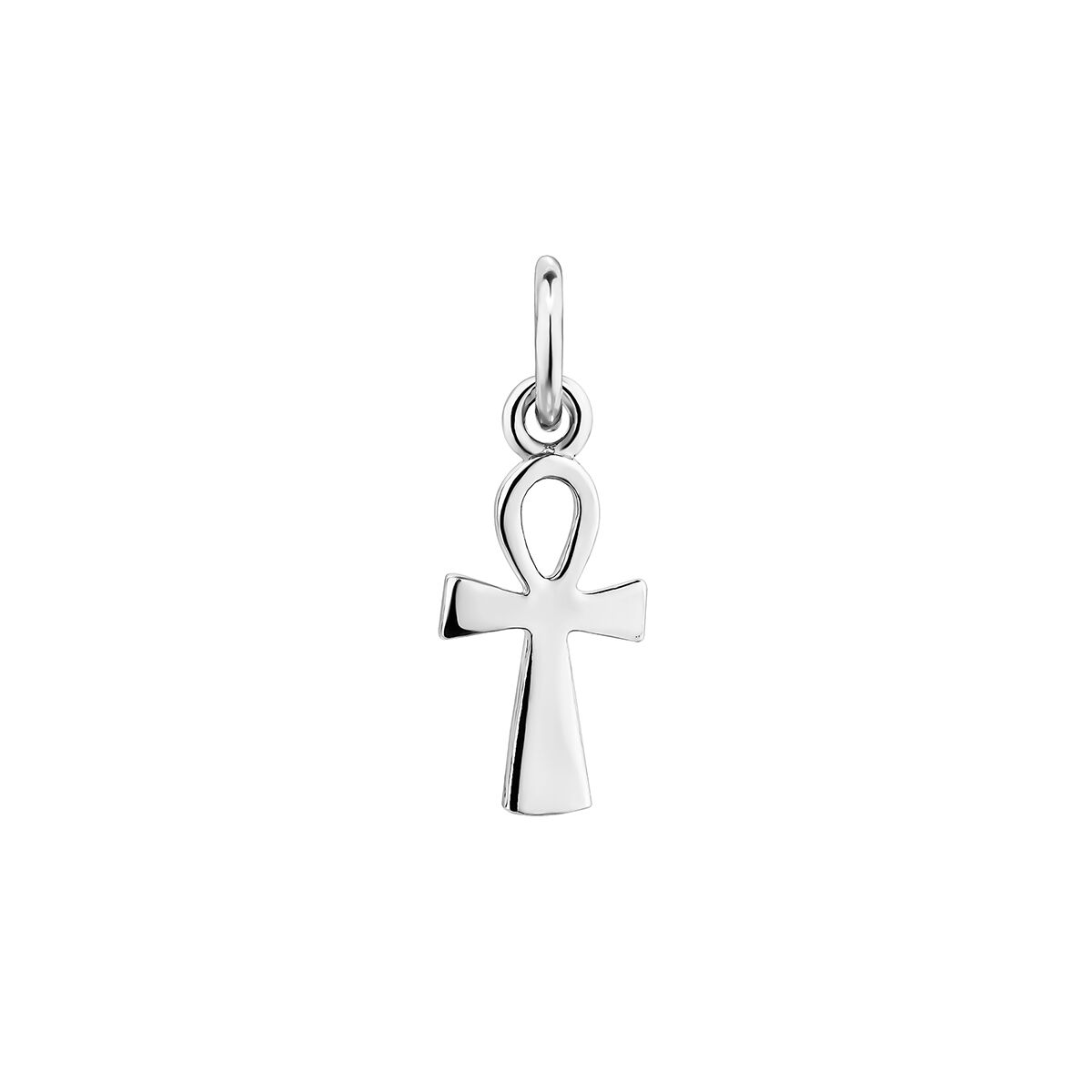 Charm cruz ansada plata , J04900-01, hi-res