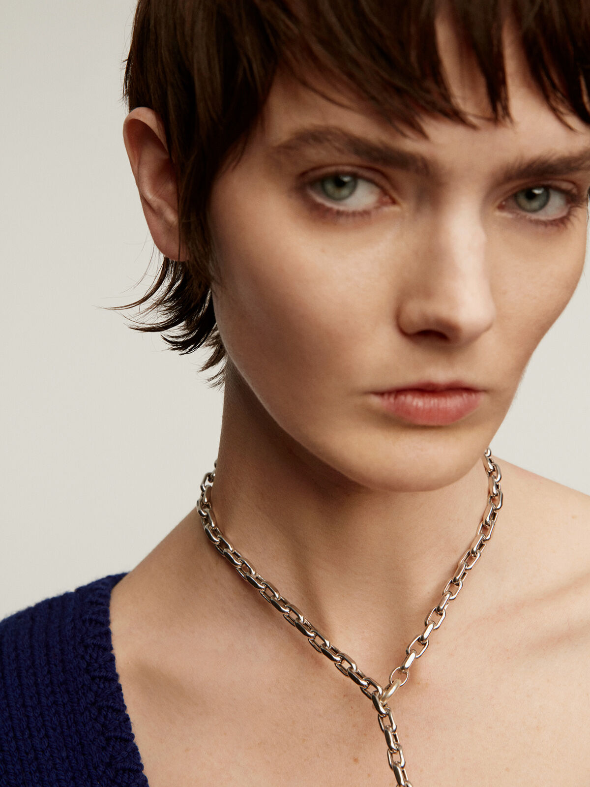 925 Silver Forza Link Necklace 45cm | Aristocrazy