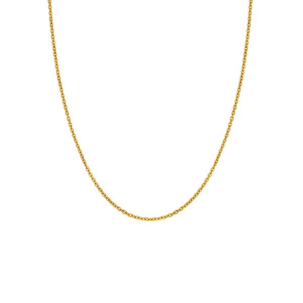 Long gold-plated silver chain  , J03737-02,hi-res
