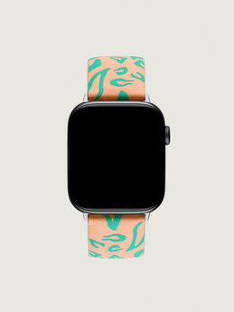 Correa Apple Watch cuero animal print¬†, IWSTRAP-PLA-P,hi-res