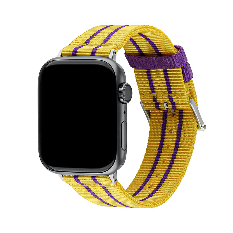 Apple Watch bracelet nylon jaune, IWSTRAP-YN, mainproduct