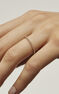 Gold ring with spheres , J03853-02