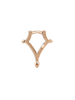 Diamond piercing in 9k pink gold, J05167-03-H,hi-res