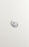 Piercing larme en or blanc 18 Kt avec diamant , J03385-01-H-18