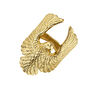 Anillo águila plata recubierta oro, J04550-02