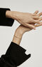 Bracelet infini or , J01246-02