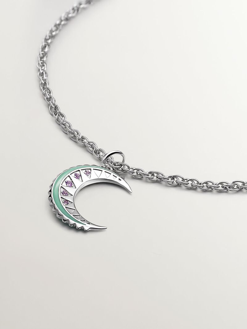 925 silver link tobillera bracelet image number 4