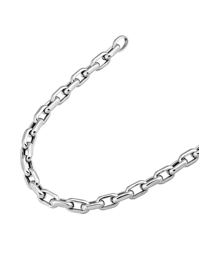 925 Silver Forza Link Necklace 45cm image number 7