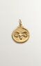 Charm aries plata recubierta oro  , J04780-02-ARI
