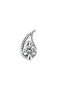 Tear piercing in 18k white gold with diamond , J03385-01-H-18