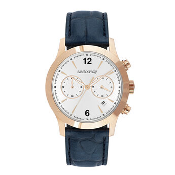 Blue Tribeca watch, W53A-PKPKGR-LEGR, hi-res
