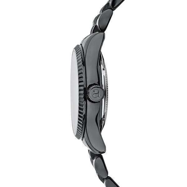 Mini St. Barth Watch with dark gray bracelet , W30A-BLPKSV-AXBL, mainproduct