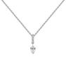 White gold diamonds necklace, J04432-01
