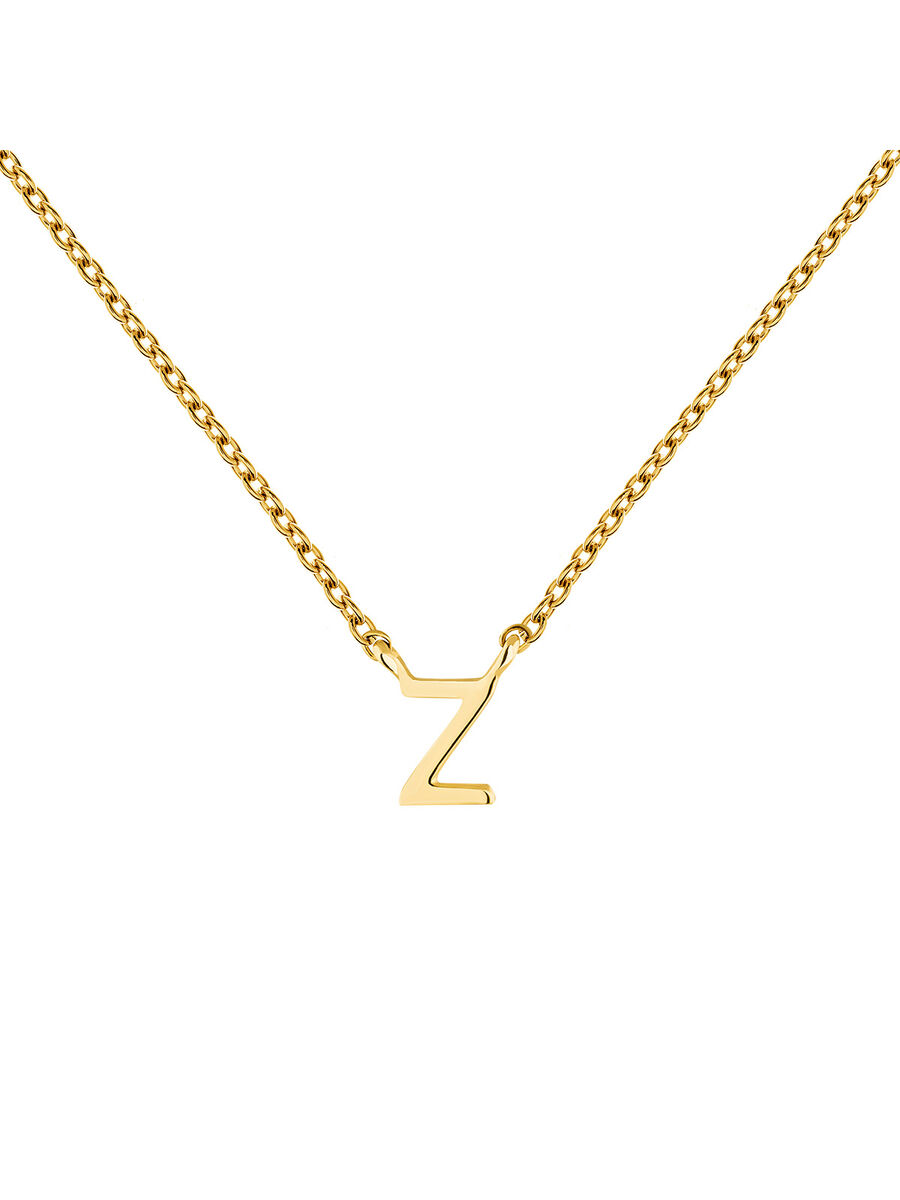 Collier initiale Z or , J04382-02-Z, mainproduct