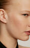Piercing en or blanc 9 K avec un mini diamant de 0,012 carat , J04289-01-H-S