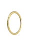 Single 9kt yellow gold small hoop earring, J05128-02-H
