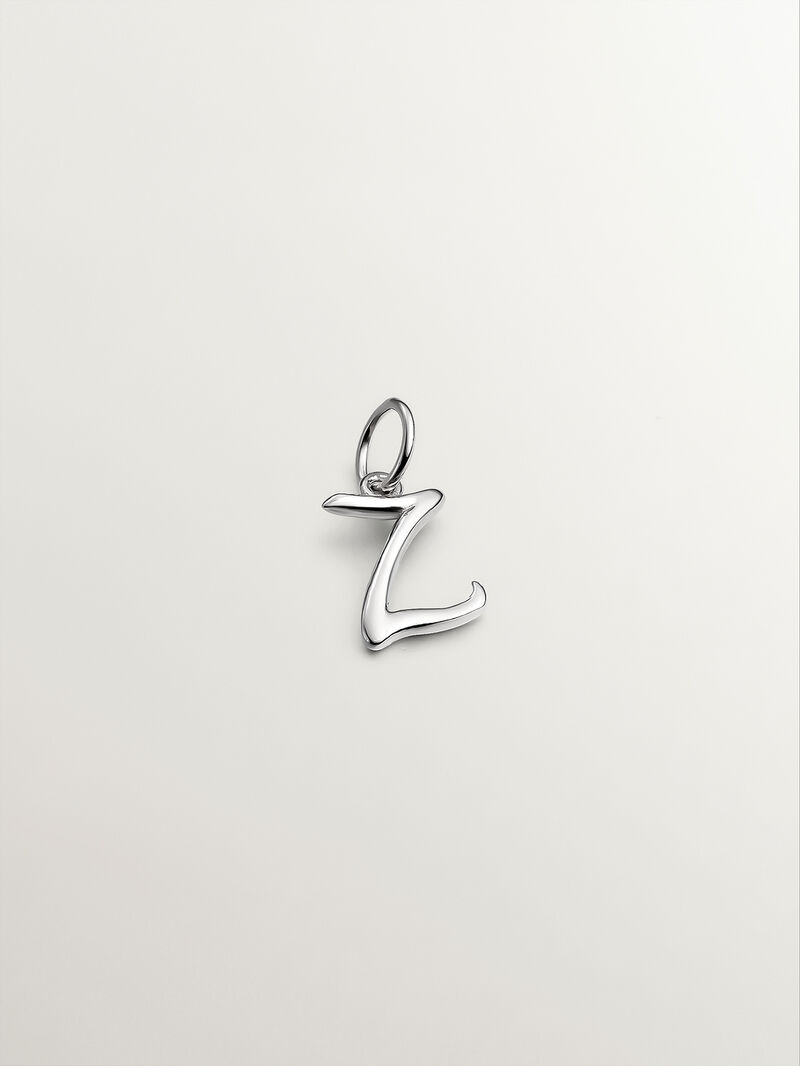 925 Silver Charm with initial Z image number 0