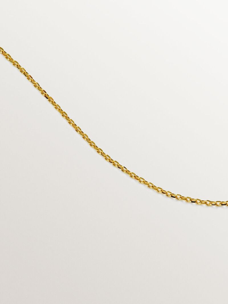 18K yellow gold triple diamond pendant image number 6
