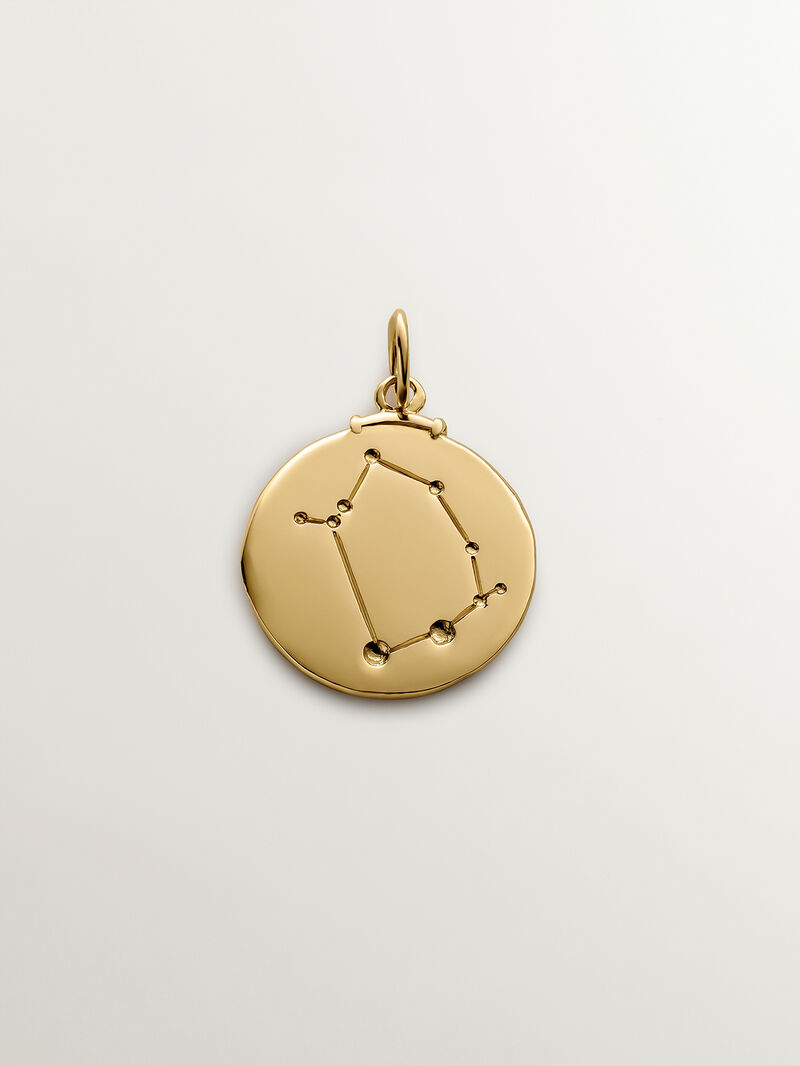 18K Yellow Gold Plated 925 Silver Ophiuchus Charm image number 2