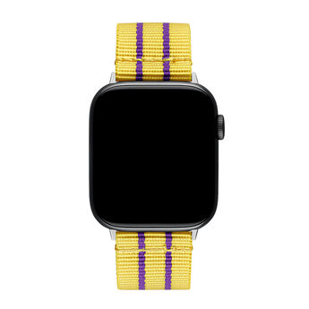 Apple Watch bracelet nylon jaune¬†, IWSTRAP-YN,hi-res