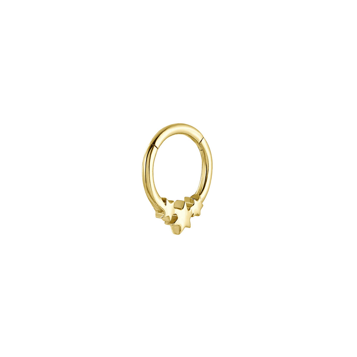 Gold criolla earring, J05023-02-H, hi-res