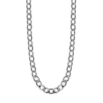 Collier maxi forat en argent , J01919-01-85,hi-res
